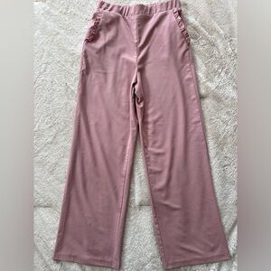 Elegant Pink Women's Trousers